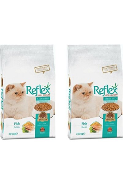 Reflex Balıklı Kısırlaştırılmış Kedi Maması 3 Kg 2 Adet