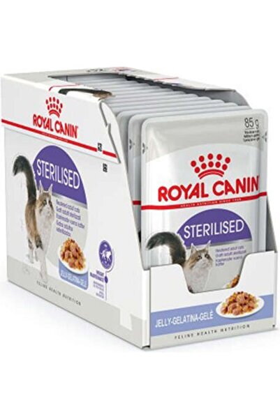Royal Canin Sterilised Jelly Kısırlaştırılmış Kedi Konservesi 12 Adet
