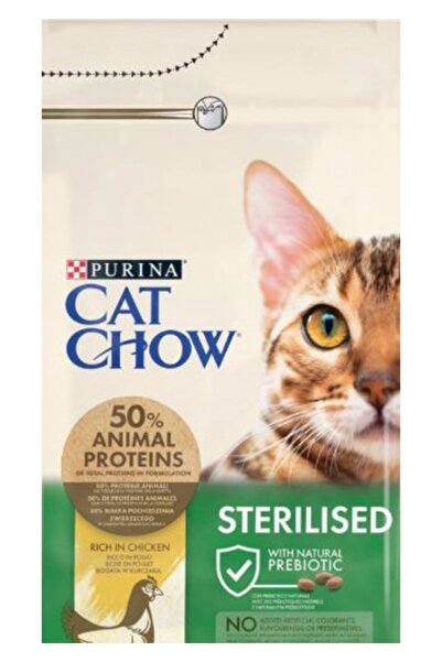 Cat Chow Tavuklu Kısırlaştırılmış Kedi Maması 15kg