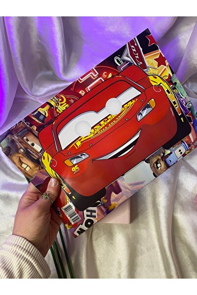 CARS Arabalar filmi karakterli şimşek maqqueen boyama kitabı cars boyama sticker ve maske hediyeli