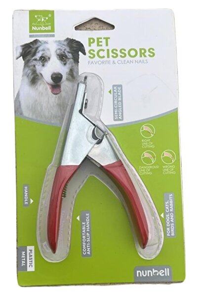 Nunbell Kedi Köpek Giyotin Tırnak Makası 12 Cm