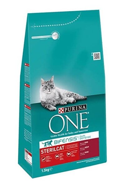 Cat Chow Purina One Sterilised Sığır Etli Kısırlaştırılmış Kedi Maması 1.5 kg