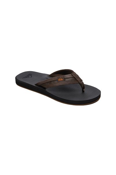 Quiksilver Men's Slippers Carver Squish Brown Men's Slippers Aqyl100886