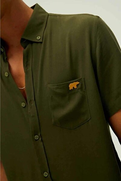 Bad Bear Frank Shirt Erkek Gömlek 22.01.30.001KHAKI
