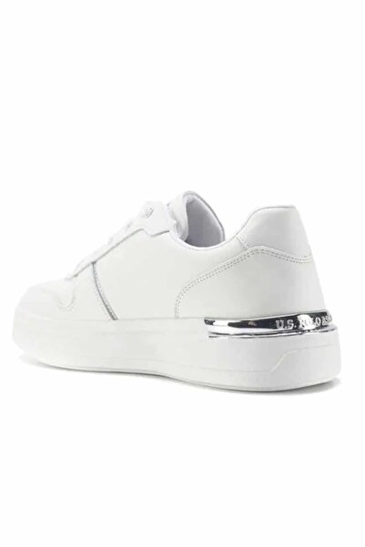 U.S. Polo Assn. U.S Polo Assn. Alka 4FX Kadın Sneaker Ayakkabı 101532314BEYAZ
