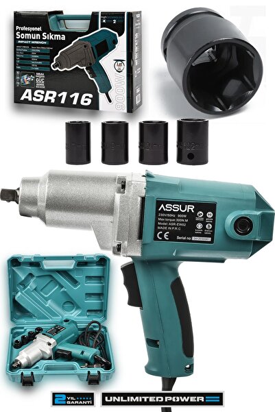 ASSUR Elektrikli 900w 300 nm Somun Sıkma Sökme Makinesi