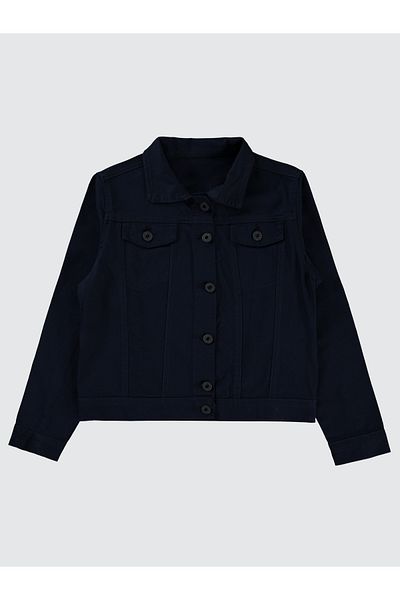 VAROL Girl's Jacket 10-13 Years Dark Blue