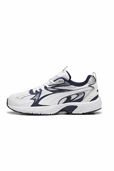 Puma Milenio Tech-Club B-1 (Temizleme Spreyi Hediyeli) Unisex Sneaker Ayakkabı 392322-05-1 Beyaz/Mav