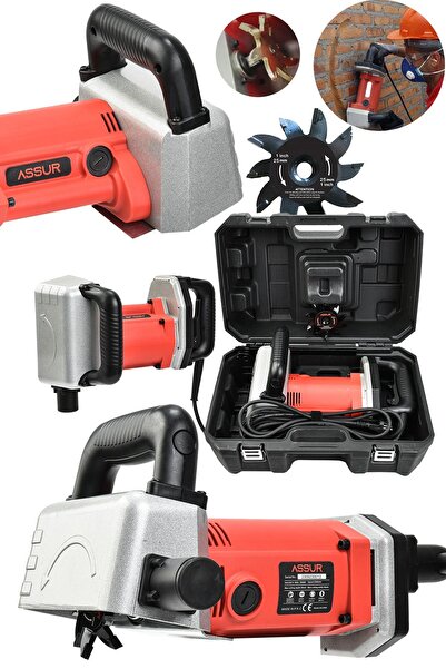 ASSUR PLUS Assur Kanal Açma Makinası Ağır Şantiye Hizmet Kullanımına Uygun Kı...