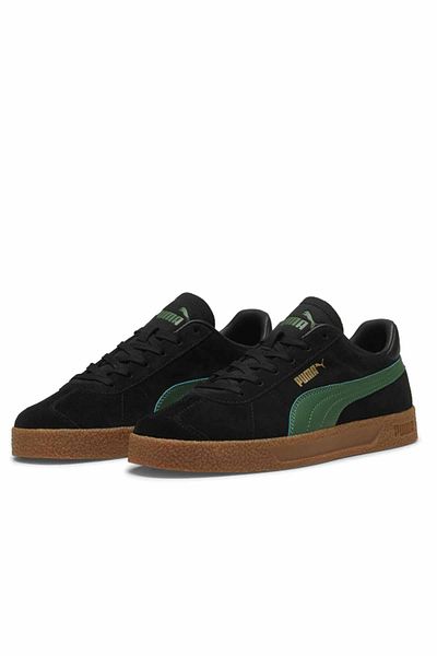 Puma Men's Club Sneaker Sneakers -381111-27 Black-YŞL