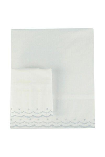 Bumble & Bird Plumeti Baby Bedding Set For Moses Basket - 3pcs - Grey