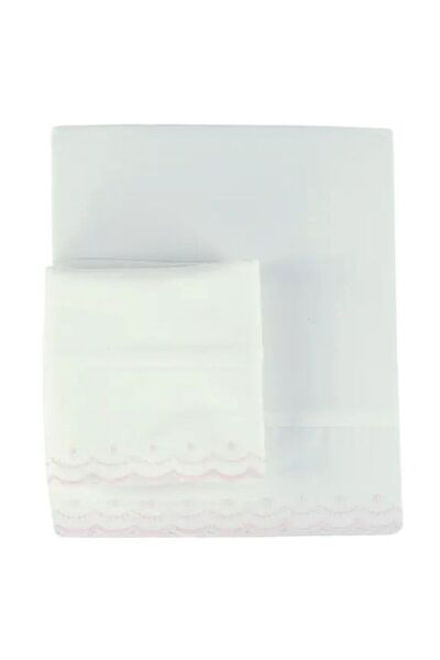 Bumble & Bird Plumeti Baby Bedding Set For Bassinet - 3pcs - Pink