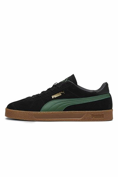 Puma Men's Club Sneaker Sneakers -381111-27 Black-YŞL