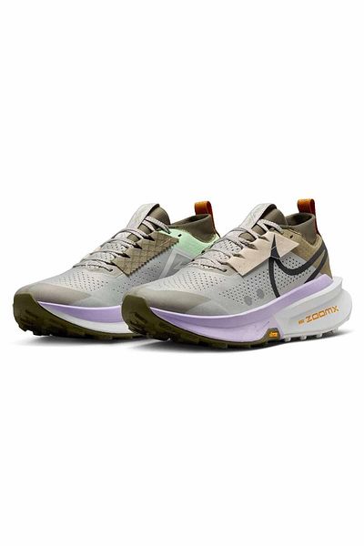 Nike Zoom X Zegama Trail 2 Vibram Slip-Resistant Sole Fd5191-fd5190 Unisex Sports Shoes Beige
