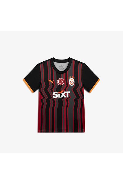 Puma Galatasaray Sk 24/25 pentru copii, al treilea tricou negru ( 779661 -03)