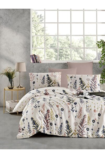 Ender Home Набір постільної білизни Flower для односпального ліжка Ranforce –...