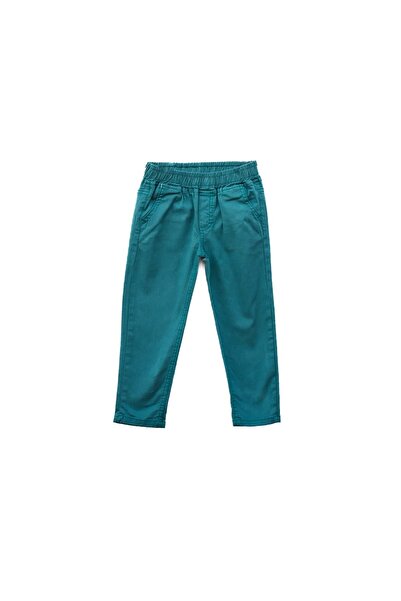 minny max Beli Komple Lastikli Çocuk Gabardin Mint Renk Pantolon