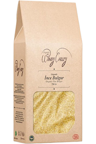 Organic Windy Valley Organik Köftelik Ince Bulgur (750 GR)