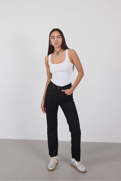 Addax Laser Cut Jeans Pants Pn8532-Pnf