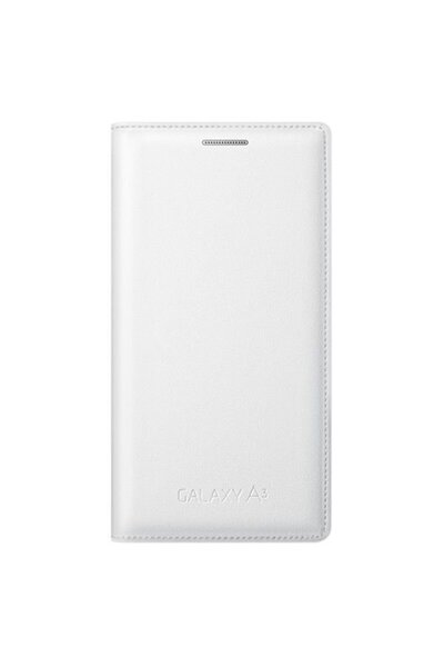Samsung Galaxy A3 (2015) Ile Uyumlu Kılıf Flip Cover Beyaz Ef-fa300bw