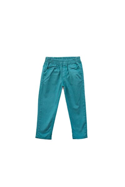 minny max Beli Komple Lastikli Çocuk Gabardin Mint Renk Pantolon