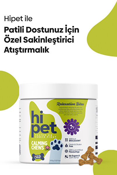 HiPet Sakinleştirici Çiğnenebilir Tablet (RELAXATİON)