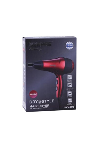 Geepas Hair Dryer, 2 Speed Setting, 2000W, GHD86018 | Removable Filter |