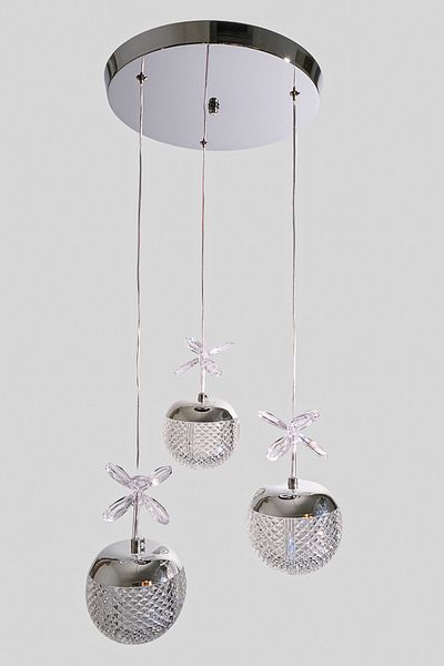 Fer Avize Buse 3-Piece Pendant Lamp Chandelier Modern Decorative Living Room Hallway Living Room Bedroom