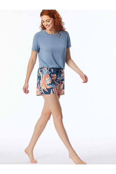 Schiesser Pyjamashorts Mix & Relax Sleepwear Schlafmode Schlafanzug