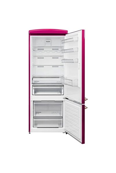 Vestel RETRO NFK52111 Pembe 471 Lt No-Frost Buzdolabı