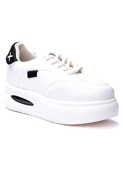 Celira Dvm Ecru Black Casual Women's Sneaker Sneakers