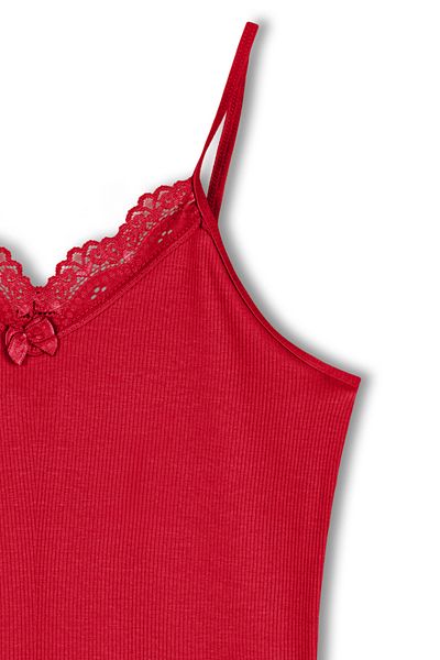 HNX Camisole Collar Lace Thin Straps Women's Undershirt