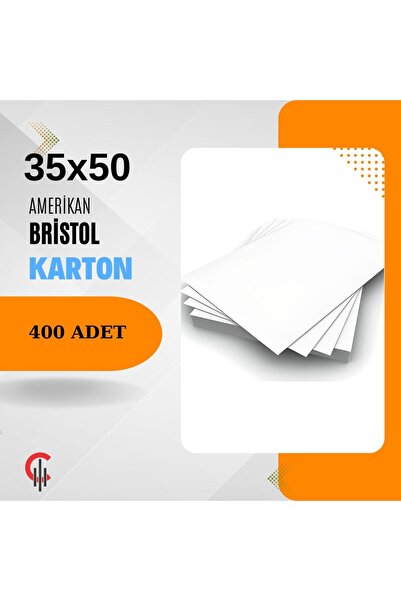 ÇÖZÜM KAĞIT 400 قطعة من الورق المقوى الأمريكي بريستول 35x50 230 جرام