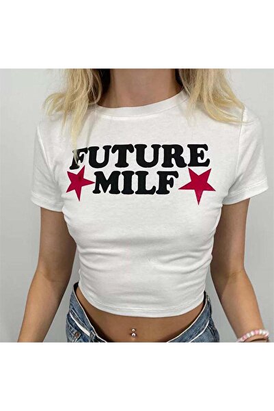 Köstebek Bela budućnost MILF polovina T-shirt