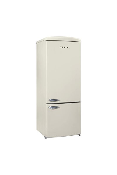Vestel RETRO NFK52211 Bej 471 Lt No-Frost Buzdolabı