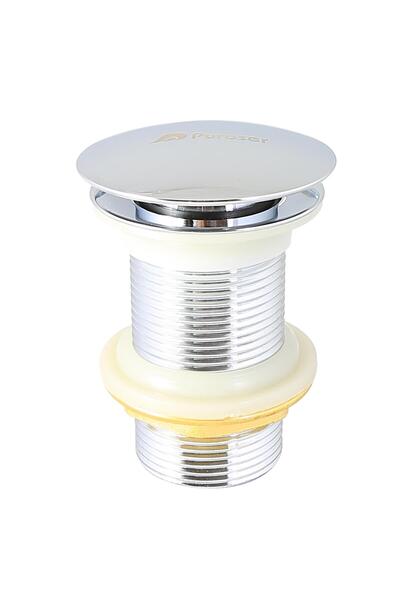 PUROSER Pop Up Basmalı Lavabo Sifon