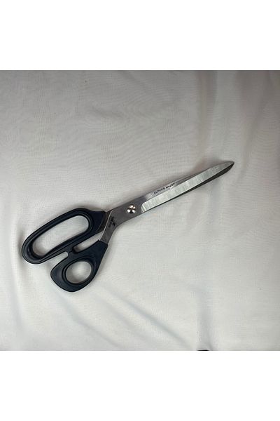 Hard Steel Professional Tailor Scissors Plastic Handle Stainless Steel Tip (11")