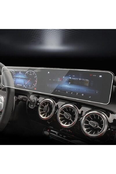 Mobilite شاشة معلومات تعمل باللمس ومتوافقة مع موديلات مرسيدس Eqa 2022-2025، واقي شاشة نانو 9h