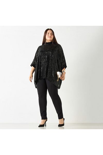Ulla Popken Sequence Poncho