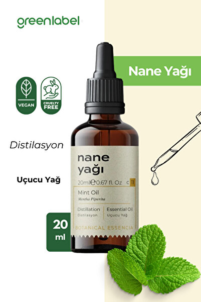 Greenlabel Nane Yağı %100 Doğal Ve Saf 20ml