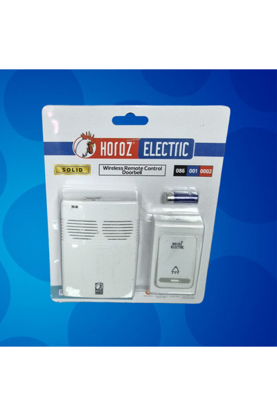 Horoz Elektrik Uzaktan Kumandalı Kapı Zili Pilli
