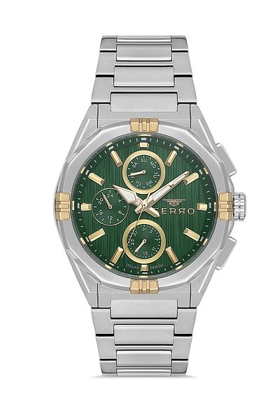 FERRO Silver Steel Band Men's Wrist Watch Fm40137A-D6
