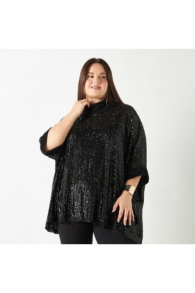 Ulla Popken Sequence Poncho