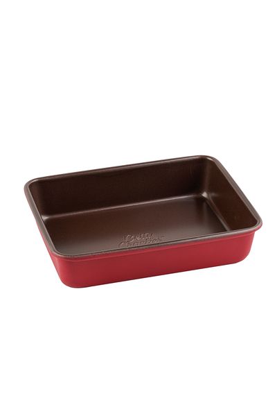 BETTY CROCKER Non-Stick Roasting Pan 22Cm Red
