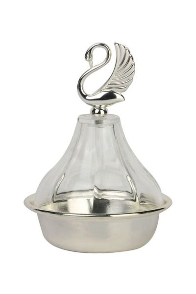 Dania Swan Designed Serveware Silver 11x11x7cm