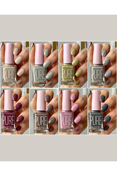 Pastel Pure Oje Yeni Set (617-618-619-620-621-622-623-624) Syneestore