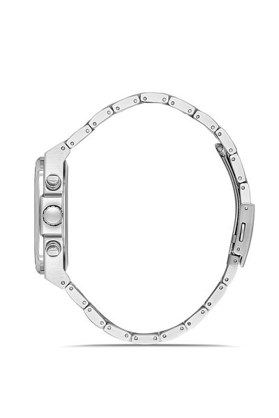 FERRO Silver Steel Band Men's Wrist Watch Fm11555Awt-A3