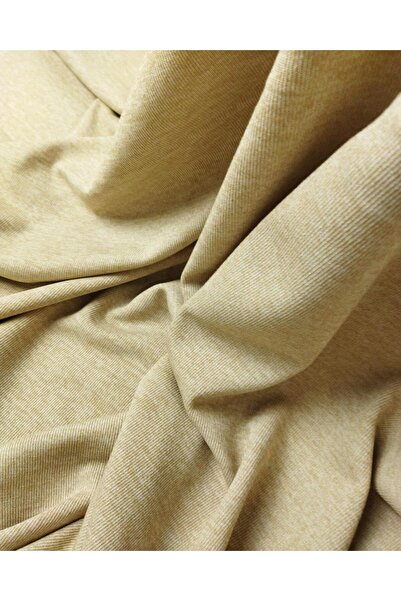 Kumaş Parça Бежевий колір, тонкий плетений (Ширина 160 см x Довжина 190 см)