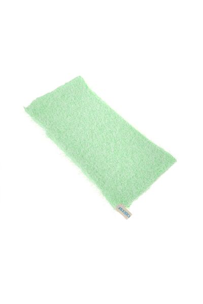 Kelebek Kese Green Flexible Bath Washcloth - 30X40, Suitable for All Skin Types