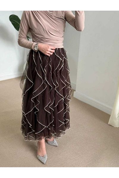 dshee woman Εισαγόμενη φούστα από τούλι